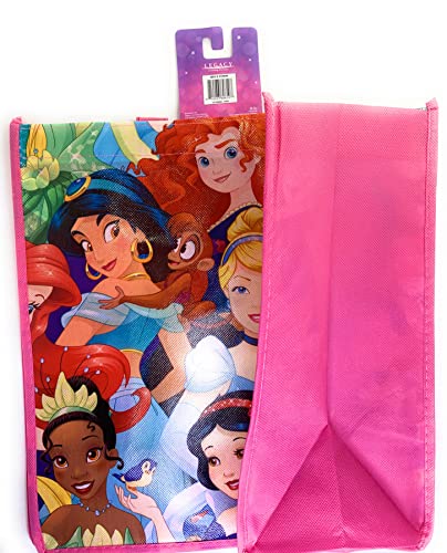 Sketchbook Disney Princess Reusable Tote Bag - 12.5 x 13 Inch