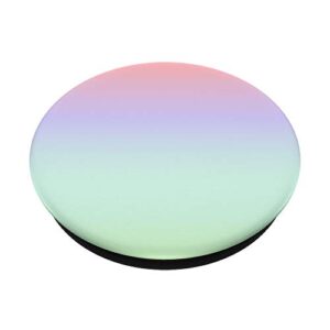 Simple Solid Color Chic Aqua Mint Green Ombre Design PopSockets Swappable PopGrip