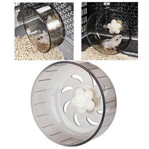 Evonecy Good Mute Effect Rotate Smoothly Wheels Rat Wheel, Exercise Hamster Wheel, 13cm for Rats for Hedgehogs for Prairie Dogs for Home