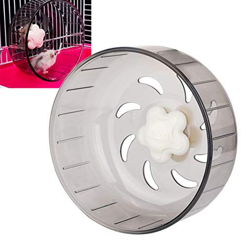 Evonecy Good Mute Effect Rotate Smoothly Wheels Rat Wheel, Exercise Hamster Wheel, 13cm for Rats for Hedgehogs for Prairie Dogs for Home