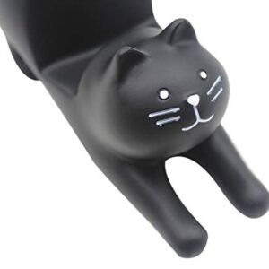 Bolley Joss Desk Cell Phone Holder Stand Cute Stretching Cat Kitty for Office Free You Hands Home Ornament