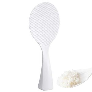 non stick rice scooper standing rice spoon paddle, professional rice potato server spatula (1 pack)