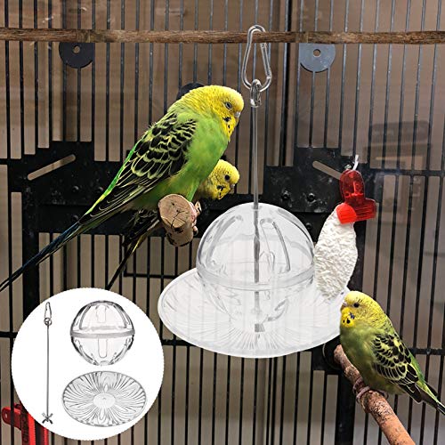 balacoo Bird Food Holder Bird Treat Skewer Bird Cage Hanging Toy Bird Bite Chew Toy Fruit Vegetable Fork for Parrot Pet Foraging Feeder Supplies