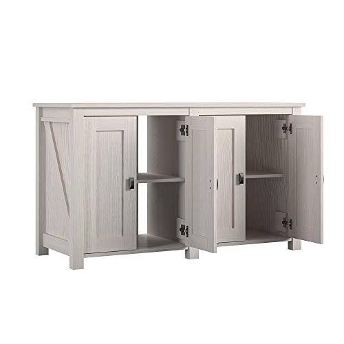 Ollie & Hutch Farmington 55 Gallon Aquarium Stand, Ivory