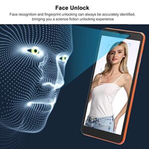 EBTOOLS Note30 Plus 5.72in Smartphone, Face Fingerprint Unlock Dual Cards Dual Standby 512MB+4GB Cell Phone(Orange)