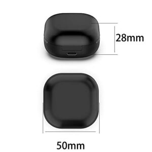 Kissmart Wired Charging Case for Galaxy Buds Live, Replacement Charger Dock Station for Samsung Galaxy Buds Live SM-R180 Wireless Bluetooth 5.0 Earbuds (Black)