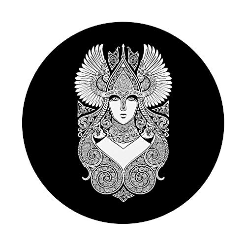 Viking Freyja Symbol - Norse Mythology Goddess PopSockets Swappable PopGrip