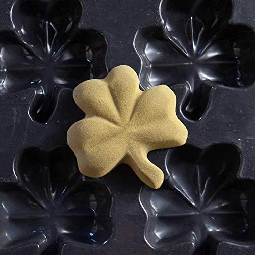 Sasa Demarle FX 4001 Flexipan Inspiration Silicone Mold with 24 Shamrock Cavities