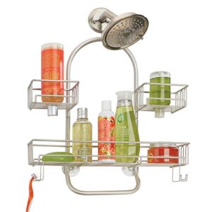 idesign classico shower caddy, satin