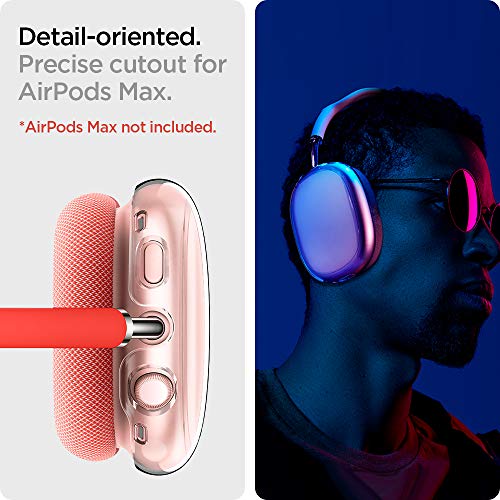 Spigen Ultra Hybrid PRO Designed for Airpods Max Case Cover Protective Ear Cup Covers - Crystal Clear