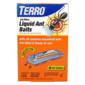 terro t324b 4-pack liquid ant baits, orange