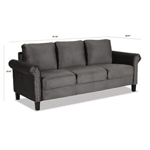 New Classic Furniture Alani Sofa, Slate Gray