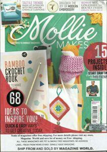 mollie makes magazine, 2 fab gifts ! crochet kit * issue, 2020 * issue no. 121
