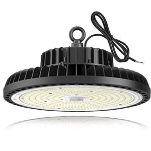 treonyia high bay led lights, 240w 140lm/w 33,600lm high cri≥80 etl&dlc listed shop lights for workshop-960w hid/hps equivalent, with 120° beam angle ul 5’ cable, ip65 waterproof, durable led lights