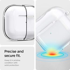 Spigen Ultra Hybrid Designed for Airpods 3rd Generation Case with Keychain, Protective Clear Case for Airpods 3 Case (2021) - Crystal Clear