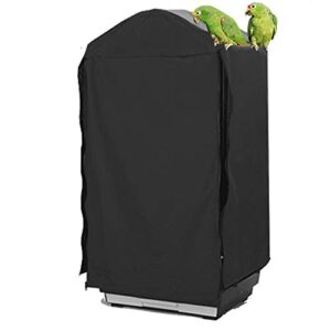 bonaweite birdcage cover parrot cage cover shade pet universal blackout windproof light-proof sleep reduces distractions night accessories cloth without cage