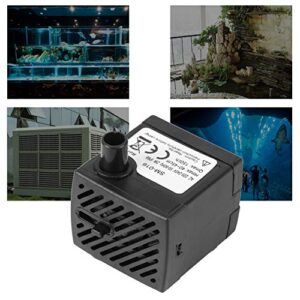 Fountain Pump, Small Submersible Water Pump150L H 2W Ultra Quiet Submersible Water Pump for Aquarium Fish Tank Fountain Pond Pump US SM 016