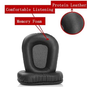 YunYiYi tk-hs001 Replacement Ear Cushion Ear Pads Compatible with Tecknet TK-HS001 Bluetooth Headphones Cups Cover Repair Parts