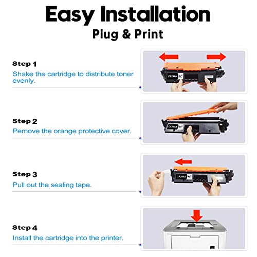 ONLYU Compatible Toner-Cartridge Replacement for HP 94A CF294A 94X CF294X for HP Laserjet Pro M118dw MFP M148dw M148fdw M149fdw Laserjet M118 M148 M149 Toner Ink (Black, 1-Pack)
