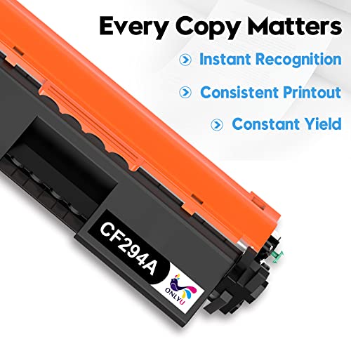 ONLYU Compatible Toner-Cartridge Replacement for HP 94A CF294A 94X CF294X for HP Laserjet Pro M118dw MFP M148dw M148fdw M149fdw Laserjet M118 M148 M149 Toner Ink (Black, 1-Pack)
