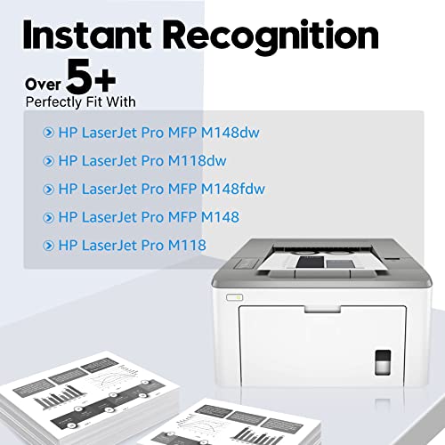 ONLYU Compatible Toner-Cartridge Replacement for HP 94A CF294A 94X CF294X for HP Laserjet Pro M118dw MFP M148dw M148fdw M149fdw Laserjet M118 M148 M149 Toner Ink (Black, 1-Pack)