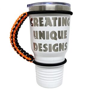 Creating Unique Designs Handmade Elastic Tumbler Handles 20 30 32 40 oz (Handle Only) (Sports Team Cincinnati 2)