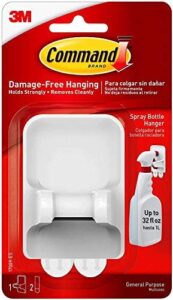 command spray bottle hanger, organize damage-free (17009-es) - 1 pack
