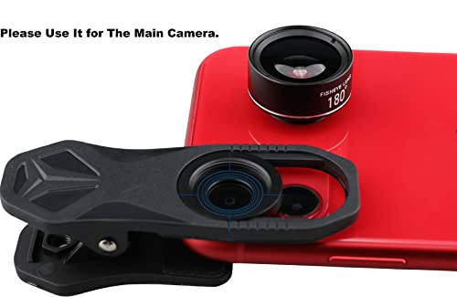 180° fisheye Lens,for iPhone,Samsung,Pixel,BlackBerry etc,with Clip,Cell Phone Lens,anamorphic Lens,Funny Pictures