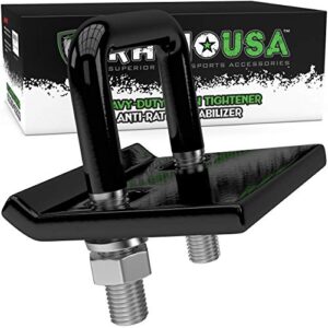 Rhino USA Shackle Hitch Receiver, Lock and Tightener Bundle - Includes Our Top Selling Recovery Shackle Hitch Plus Our Patented Hitch Lock and Anti-Rattle Hitch Tightener!