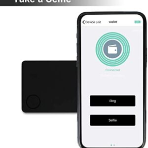 NUFR Wallet Tracker Finder Locator, Small Best Slim GPS Credit Debit Card Find Wallet Location Chip Tracker Device for Men Lost Waterproof with Built-in 24-30 Months Battery