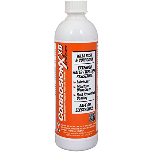 CorrosionX Corrosion Technologies XD Extended Duty 97103 (16 oz flip-Cap) – Medium Thickness Lubricant and Corrosion Preventive | Industrial Strength | Extended Resistance Against Weather & Saltwater