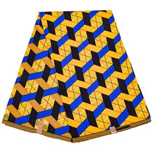 african polyester wax prints fabric ankara real wax 6 yards african fabric for party dress fp6392
