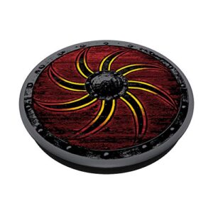 Ivar the Boneless Viking Shield PopSockets PopGrip: Swappable Grip for Phones & Tablets