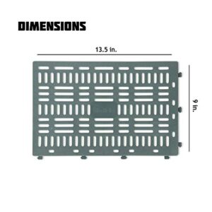 [ 6 Pack ] Plastic Tree Trunk and Bark Protector | Interlocking to Attach Vertically and/or Horizontally for Varying Tree Sizes | Protects Against Sun Scald, Mowers, Trimmers, and Animals