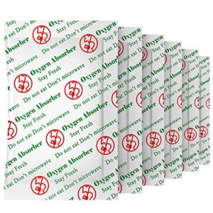 ATSAMFR 500cc(50Packets) Food Grade Oxygen Absorbers Packets for Long Term Food Storage,Oxygen Absorbers for Home Made Jerky