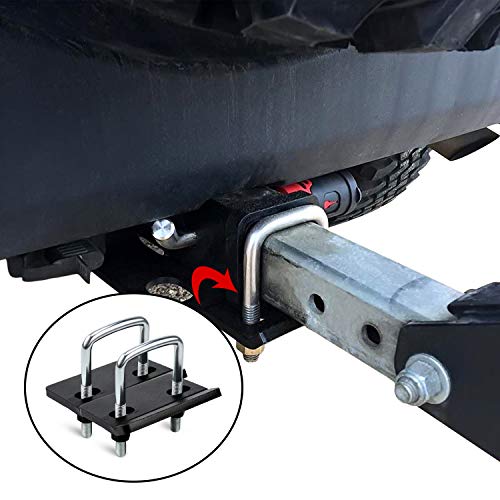 Cenipar Hitch Tightener Anti-Rattle Stabilizer for 1.25" and 2" Hitches Used in Heavy Duty Steel Trailer,Hitch Tightener Clamp Eliminating Rocking Instability(2 Packs)