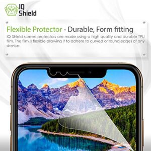 IQ Shield Screen Protector Compatible with LG Wing (2-Pack) Anti-Bubble Clear Film