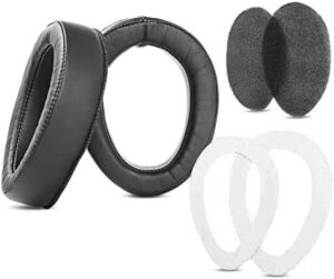 yunyiyi replacement earpad cups cushions compatible with sennheiser hd500 hd570 hd575 hd590 hd270 headset covers earmuffs (pu leather)