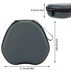 Travel Case for AirPods Max,Hard Carrying Bag Storage AirPods Max Headset PU&EVA&Polyester Portable Storage Box