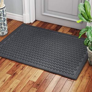 Bestcustom Definitely Not A Trap Door Indoor and Outdoor Doormat Warm House Gift Welcome Mat for Friend Men Women Funny Gift Birthday Gift (Indoor & Outdoor 24x16)