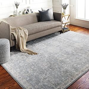 artistic weavers gautier traditional oriental area rug, 2'7" x 10', medium gray