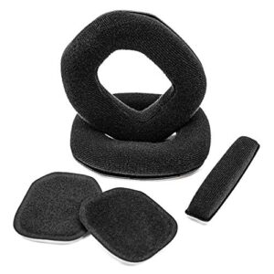 sixsop replacement velour ear pad headband cushions compatible with astro a50 gen3 gen4 gaming headset(not compatible with a50 gen1 gen2 and a40)