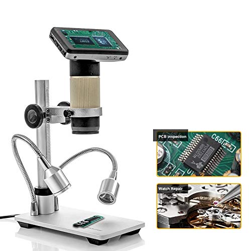 Andonstar ADSM201 HDMI Digital Microscope with 3MP HD Sensor and Industrial Lens for PCB CPU SMT Soldering and Phone Repair