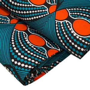 African Fabric 6 Yard Printed Wax Cloth African Ankara Fabric for Party Dress FP6391