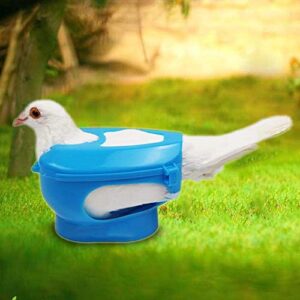 Pigeon Holder, Pigeon Injection Holder Bird Plastic Fixed Frame Easy Feeding Designed for Feeding Pigeons Fixed Mount Bird Supply(#2)