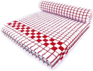 simpli-magic 79327 kitchen towels, dish towels, 16" x 27", 6 pack