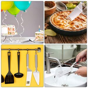 2 Pieces Pie Server Set Multi-function Stainless Steel Cake Spatula Cake Cutter Knife Stainless Steel Offset Spatula, Cake Spatula for Pie Lasagna Cutting (Packing Enhanced Version)