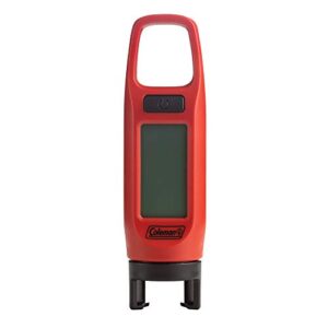 coleman® digital fuel gauge, fuel tank gauge, digitally read fuel level in non-refillable propane fuel or map-pro cylinders