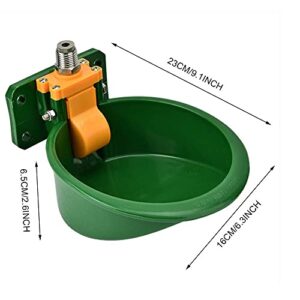 Sheep Water Bowl Automatic Pig Waterer Professional Livestock Drinking Cup Farm Drinking Water Supplies for Horses Goats Cows Sheep Dogs