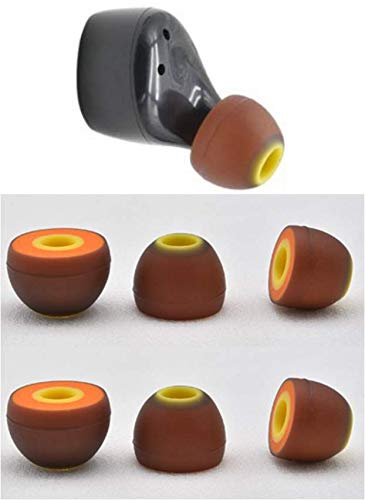 Zotech Hybrid Eartips (Memory Foam & Silicone Combo) Premium Memory Foam & Silicone Universal Ear Bud Tips Universal Design for Headphones. (S/M/L)